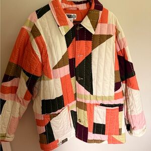 Colorful Patchwork Women's Jacket
